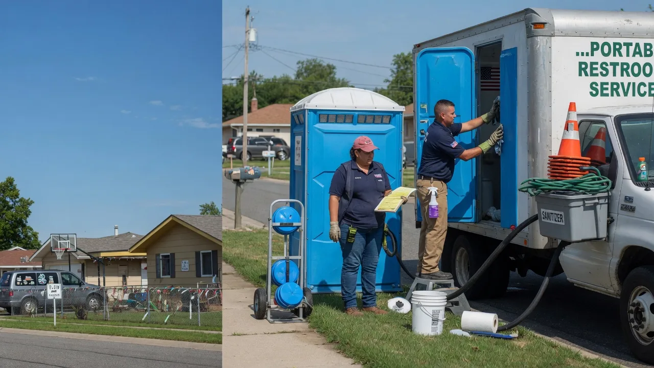 Portable Toilet Rental in New Straitsville, OH near me